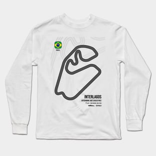 Interlagos Race Track Long Sleeve T-Shirt